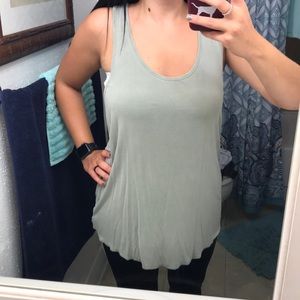 Mossiimo supply co light green tank top